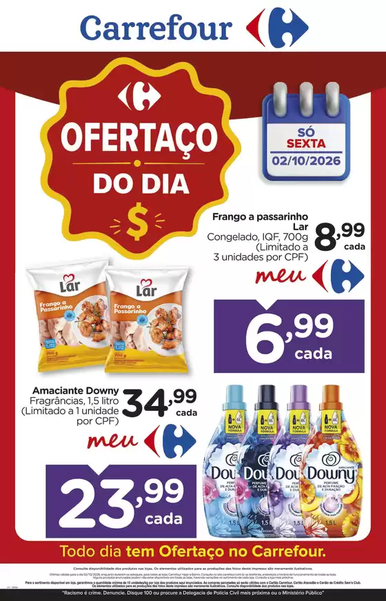 Catálogo Carrefour em Manaquiri | Ofertas especiais atraentes para todos | 2026-10-02T00:00:00.000Z - 2026-10-02T00:00:00.000Z