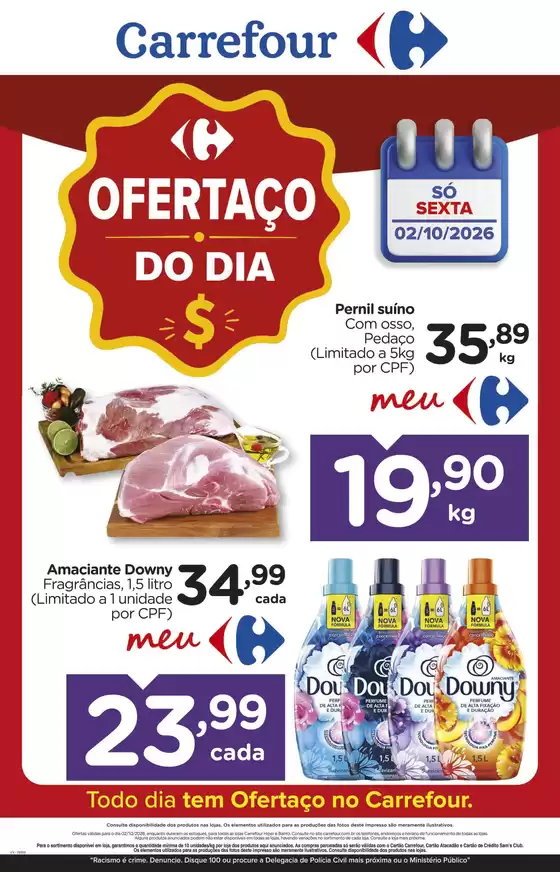 Catálogo Carrefour em Manaquiri | Ótima oferta para caçadores de pechinchas | 2026-10-02T00:00:00.000Z - 2026-10-02T00:00:00.000Z