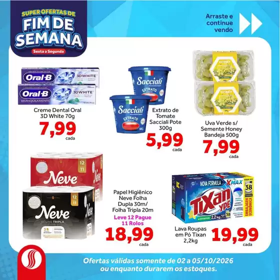 Catálogo Shibata Supermercados | Ofertas exclusivas | 2026-10-02T00:00:00.000Z - 2026-10-05T00:00:00.000Z