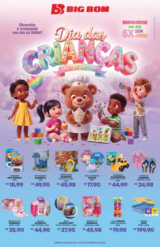 Catálogo Big Bom Supermercados | Ofertas Criancas | 2026-10-01T00:00:00.000Z - 2026-10-12T00:00:00.000Z