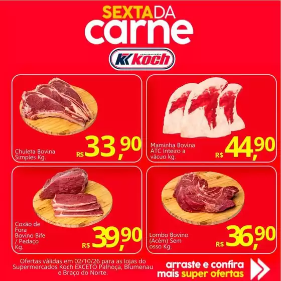 Catálogo Supermercados Koch | Encarte Supermercados Koch | 2026-10-02T00:00:00.000Z - 2026-10-02T00:00:00.000Z