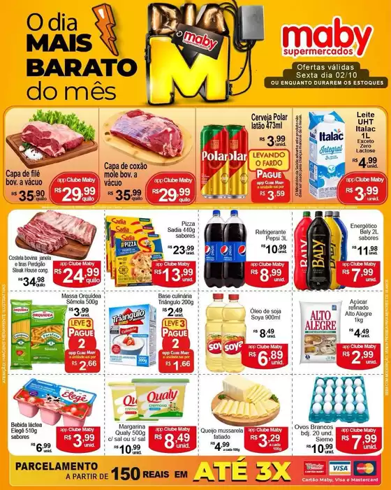 Catálogo Maby Supermercados | Descubra ofertas atraentes | 2026-10-02T00:00:00.000Z - 2026-10-02T00:00:00.000Z