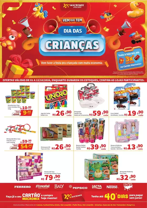 Catálogo Macromix Atacado | Encarte Macromix Atacado | 2026-10-01T00:00:00.000Z - 2026-10-12T00:00:00.000Z