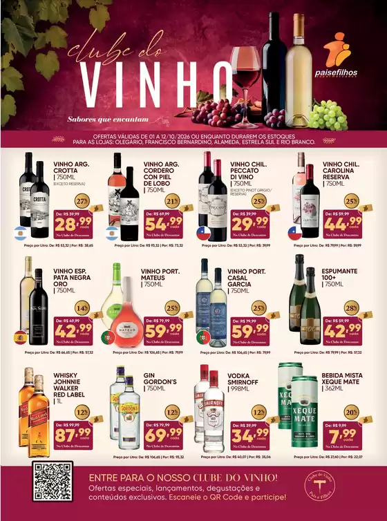 Catálogo Pais e Filhos Supermercados | PF 28 09 26 Festival Vinho Saida | 2026-10-01T00:00:00.000Z - 2026-10-12T00:00:00.000Z