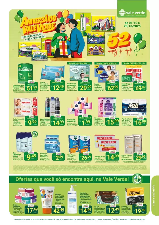 Catálogo Farmácias Vale Verde | Ofertas exclusivas para nossos clientes | 2026-10-01T00:00:00.000Z - 2026-10-28T00:00:00.000Z