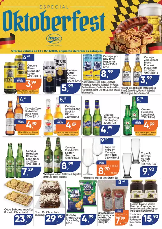 Catálogo Imec Supermercados | BAIXA 17608 IMEC Especial Oktoberfest 02 a 11102026 1 | 2026-10-02T00:00:00.000Z - 2026-10-11T00:00:00.000Z