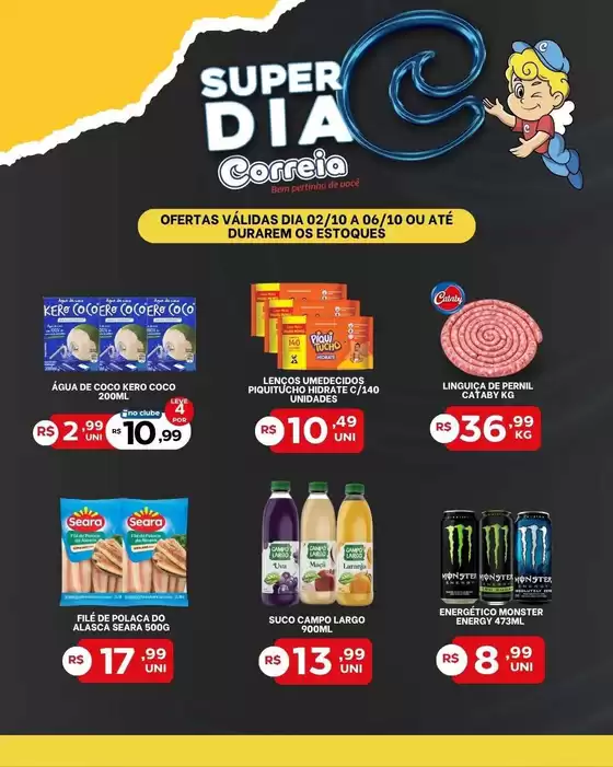 Catálogo Supermercados Correia | Ótima oferta para todos os clientes | 2026-10-02T00:00:00.000Z - 2026-10-06T00:00:00.000Z