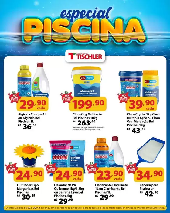 Catálogo Supermercados Tischler em Santo André | Ofertas para caçadores de pechinchas | 2026-10-02T00:00:00.000Z - 2026-10-30T00:00:00.000Z