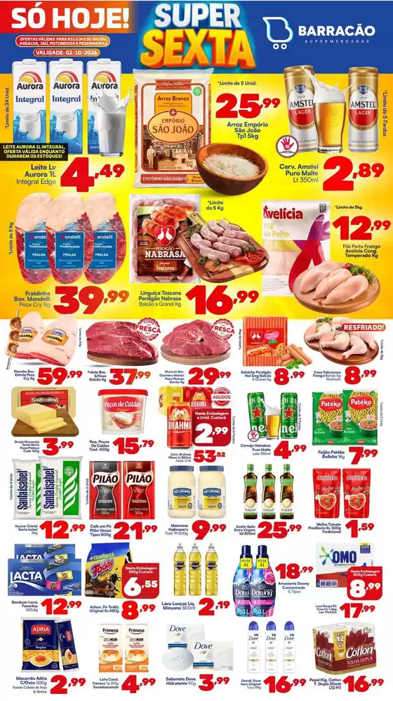 Catálogo Barracão Supermercado | Encarte Barracão Supermercado | 2026-10-02T00:00:00.000Z - 2026-10-02T00:00:00.000Z