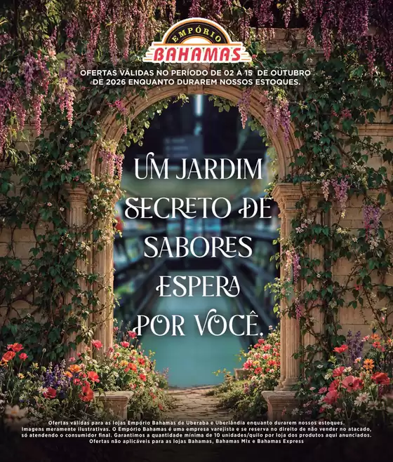 Catálogo Empório Bahamas | Ofertas da Quinzena - Uberlândia e Uberaba | 2026-10-02T00:00:00.000Z - 2026-10-15T00:00:00.000Z