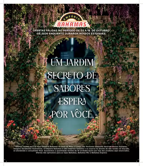 Catálogo Empório Bahamas | Ofertas da Quinzena - Zona da Mata | 2026-10-02T00:00:00.000Z - 2026-10-15T00:00:00.000Z