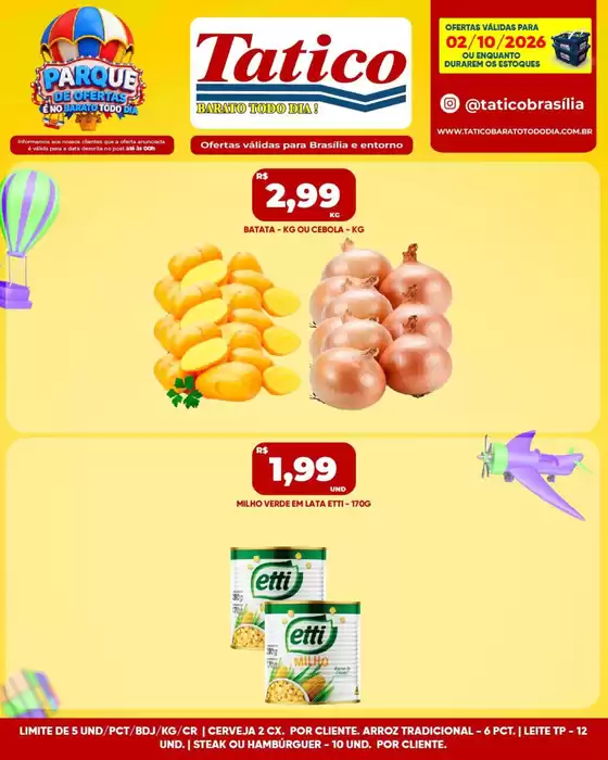 Catálogo Tatico | Ofertas especiais para você | 2026-10-02T00:00:00.000Z - 2026-10-02T00:00:00.000Z
