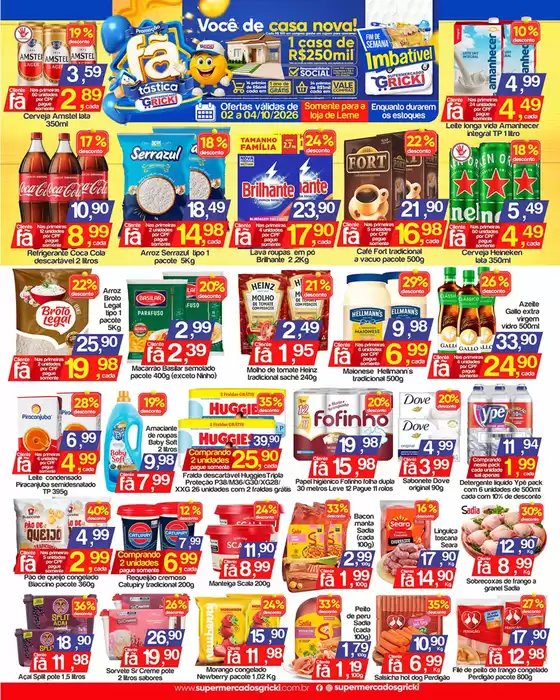 Catálogo Supermercados Gricki | Melhores ofertas para todos os clientes | 2026-10-02T00:00:00.000Z - 2026-10-04T00:00:00.000Z