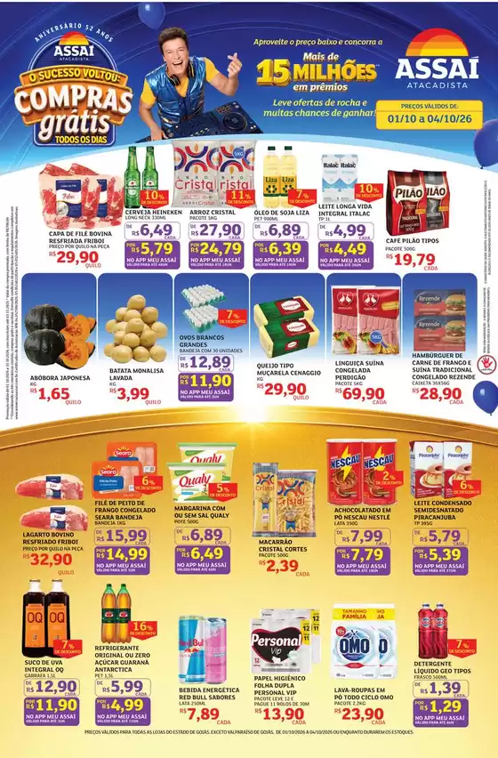 Catálogo Assaí Atacadista | Encarte Assaí Atacadista 173139-638 | 2026-10-02T00:00:00.000Z - 2026-10-04T00:00:00.000Z