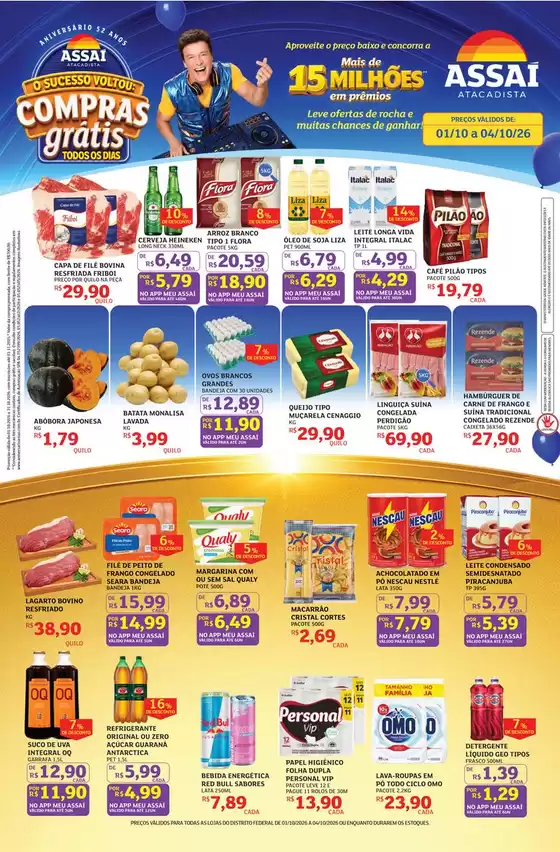 Catálogo Assaí Atacadista | Encarte Assaí Atacadista 173138-535 | 2026-10-02T00:00:00.000Z - 2026-10-04T00:00:00.000Z