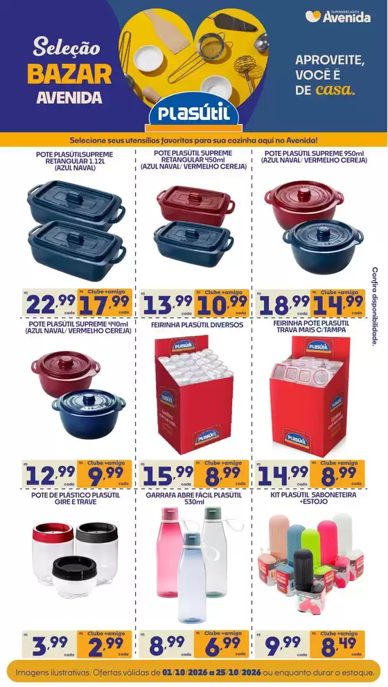 Catálogo Supermercados Avenida | Economize agora com nossas ofertas | 2026-10-01T00:00:00.000Z - 2026-10-25T00:00:00.000Z