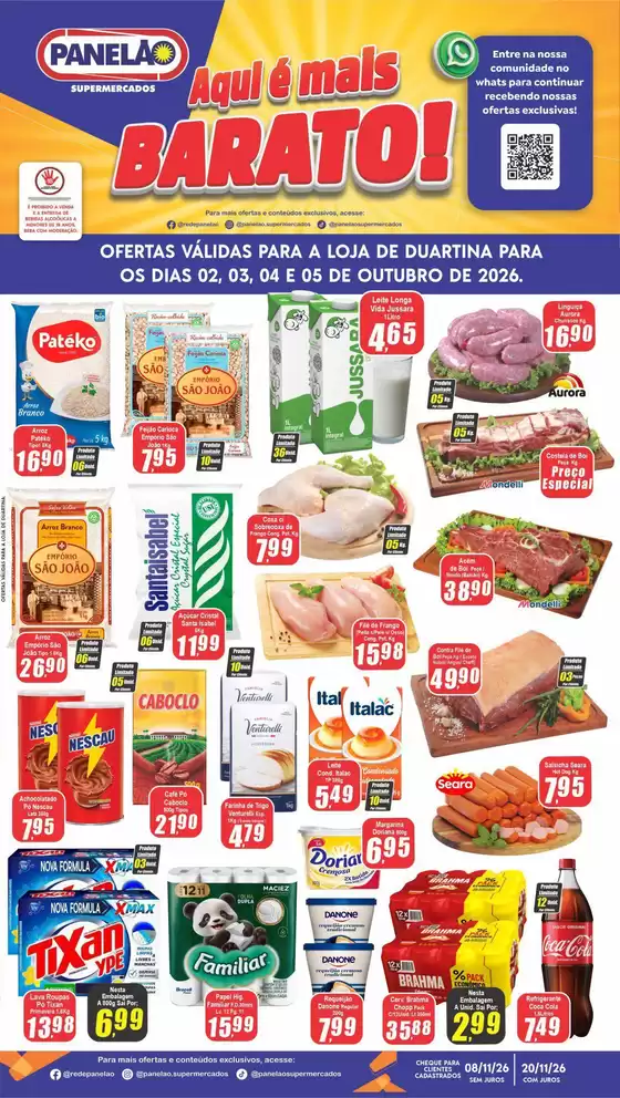 Catálogo Panelão | Ofertas e promoções atuais | 2026-10-02T00:00:00.000Z - 2026-10-05T00:00:00.000Z