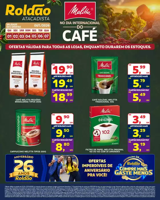 Catálogo Roldão | ROLDAO ESPECIAL DIA DO CAFE | 2026-10-01T00:00:00.000Z - 2026-10-07T00:00:00.000Z