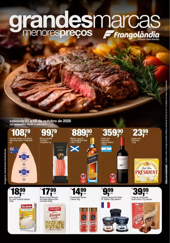 Catálogo Super Frangolândia | Melhores ofertas para todos os caçadores de pechinchas | 2026-10-01T00:00:00.000Z - 2026-10-15T00:00:00.000Z