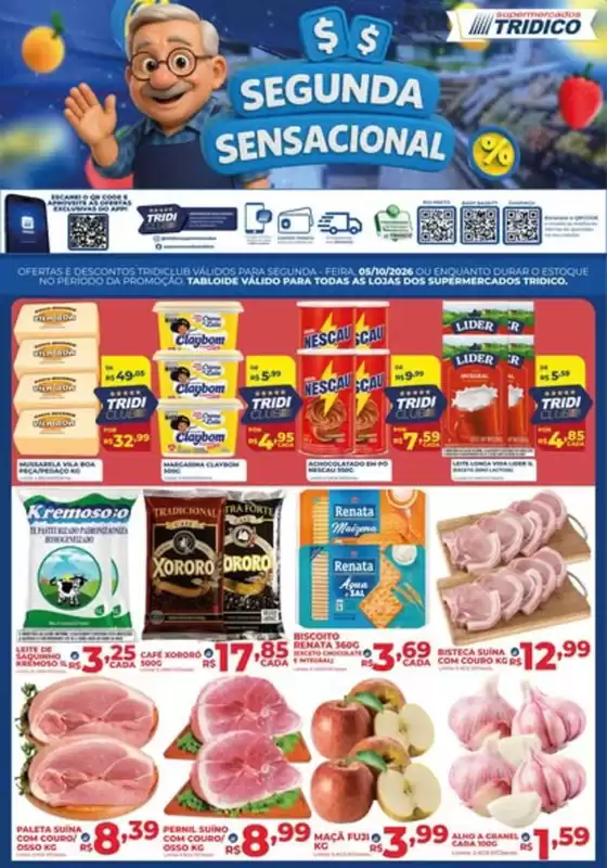 Catálogo Supermercados Tridico | Segunda Sensacional | 2026-10-05T00:00:00.000Z - 2026-10-05T00:00:00.000Z
