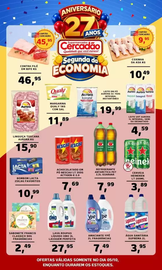Catálogo Cercadão | Ofertas | 2026-10-05T00:00:00.000Z - 2026-10-08T00:00:00.000Z