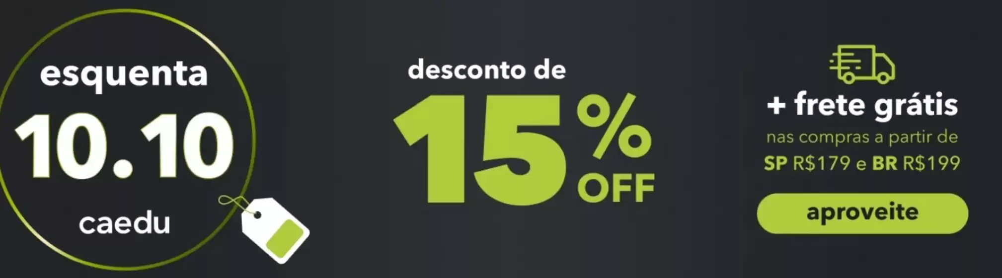 Catálogo Caedu | Desconto de 15% off | 2026-10-05T00:00:00.000Z - 2026-10-10T00:00:00.000Z