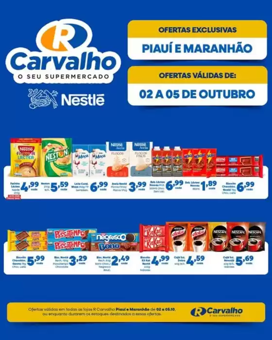 Catálogo R Carvalho Supermercado | Ofertas | 2026-10-05T00:00:00.000Z - 2026-10-05T00:00:00.000Z