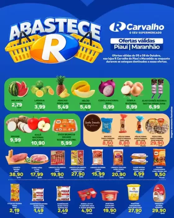 Catálogo R Carvalho Supermercado | Abastece R | 2026-10-05T00:00:00.000Z - 2026-10-08T00:00:00.000Z