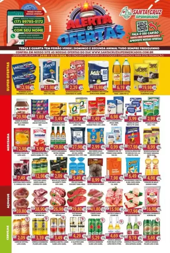 Catálogo Santa Cruz Supermercados | Alerta de Ofertas | 2026-10-05T00:00:00.000Z - 2026-10-07T00:00:00.000Z
