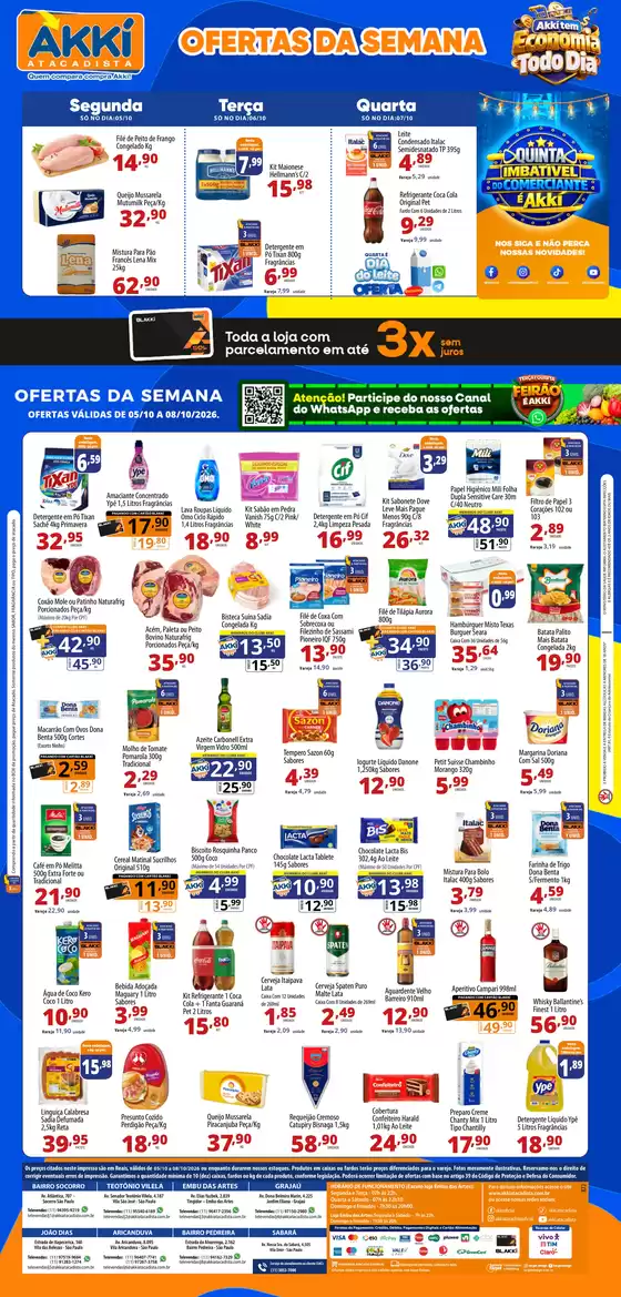 Catálogo Akki Atacadista | OFERTAS DA SEMANA NO AKKI 05 A 10 10 | 2026-10-05T00:00:00.000Z - 2026-10-08T00:00:00.000Z