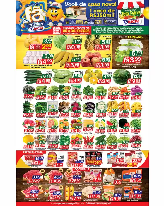 Catálogo Supermercados Gricki | Encarte Supermercados Gricki | 2026-10-05T00:00:00.000Z - 2026-10-06T00:00:00.000Z