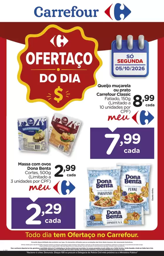 Catálogo Carrefour Bairro | OFERTA DO DIA | 2026-10-05T00:00:00.000Z - 2026-10-05T00:00:00.000Z