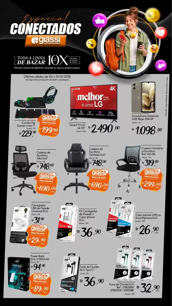 Catálogo Giassi Supermercados | Ofertas exclusivas e pechinchas | 2026-10-05T00:00:00.000Z - 2026-10-15T00:00:00.000Z