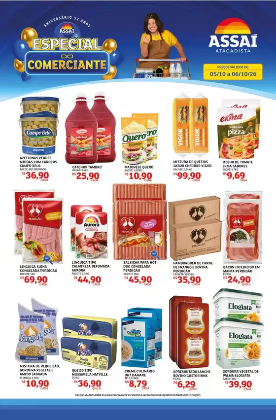 Catálogo Assaí Atacadista | Encarte Assaí Atacadista 173309-544 | 2026-10-05T00:00:00.000Z - 2026-10-06T00:00:00.000Z