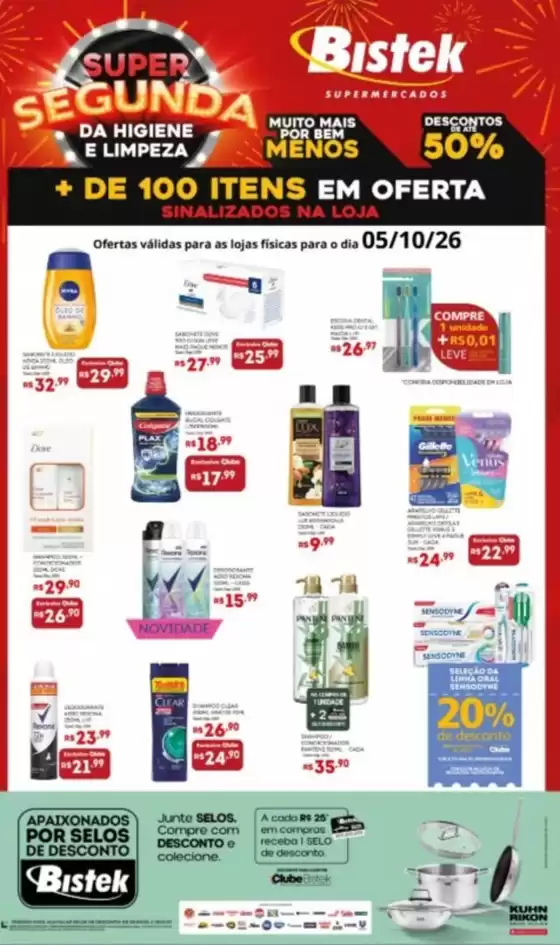 Catálogo Bistek Supermercados | Lâmina Super Segunda | 2026-10-05T00:00:00.000Z - 2026-10-05T00:00:00.000Z