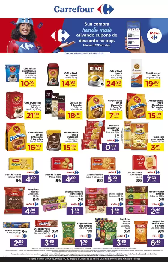 Catálogo Carrefour | LÂMINA EXCLUSIVA RS - OUTUBRO | 2026-10-05T00:00:00.000Z - 2026-10-11T00:00:00.000Z