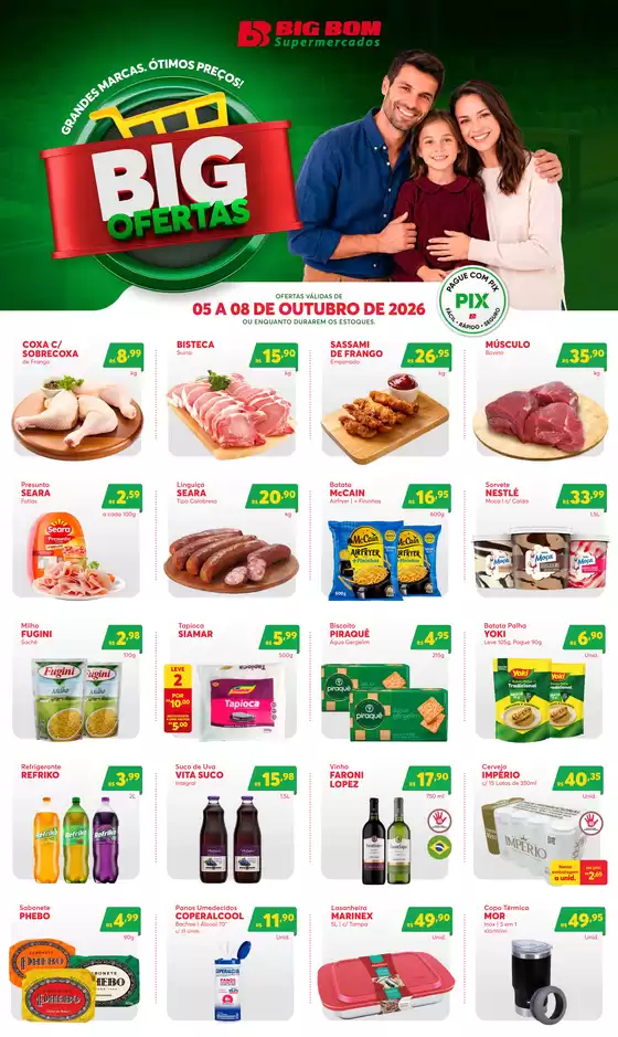 Catálogo Big Bom Supermercados | Big Ofertas | 2026-10-05T00:00:00.000Z - 2026-10-08T00:00:00.000Z