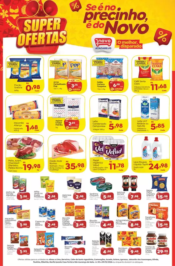 Catálogo Novo Atacarejo | Super Ofertas | 2026-10-05T00:00:00.000Z - 2026-10-09T00:00:00.000Z