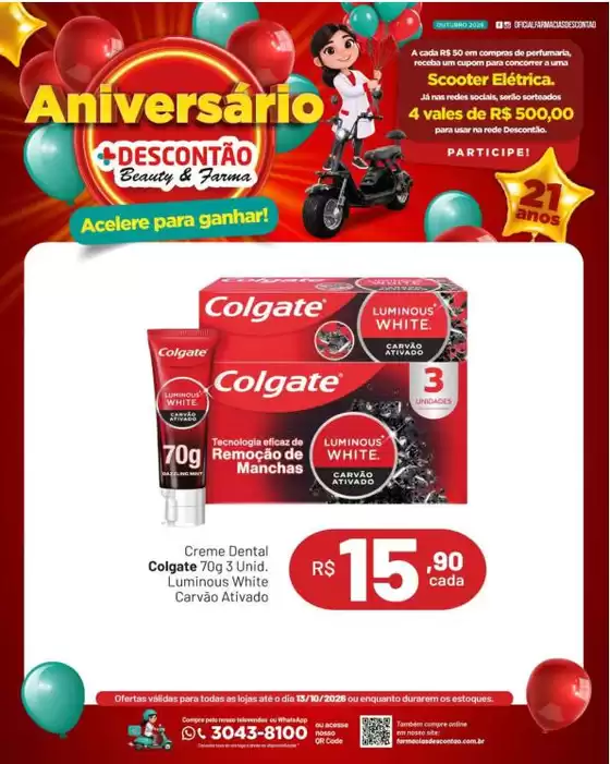 Catálogo Farmácias Descontão | Nossas melhores pechinchas | 2026-10-05T00:00:00.000Z - 2026-10-13T00:00:00.000Z