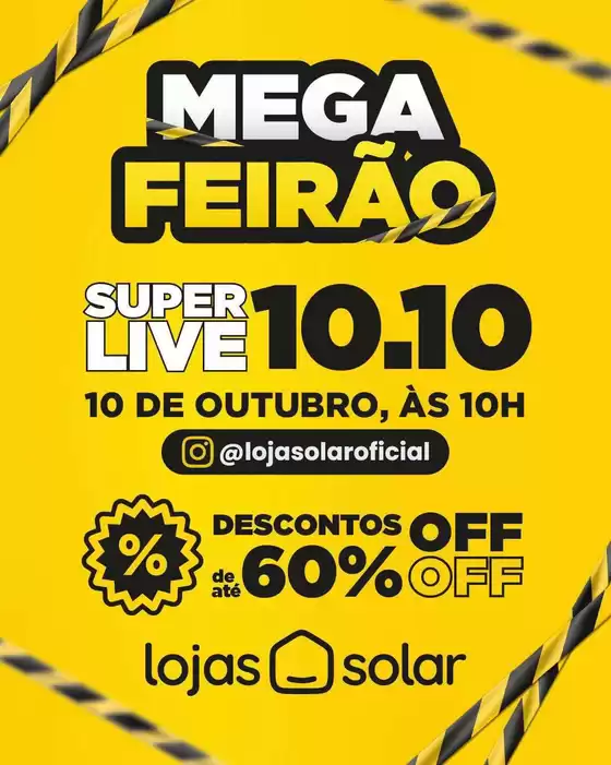 Catálogo Lojas Solar | Encarte Lojas Solar | 2026-10-10T00:00:00.000Z - 2026-10-10T00:00:00.000Z