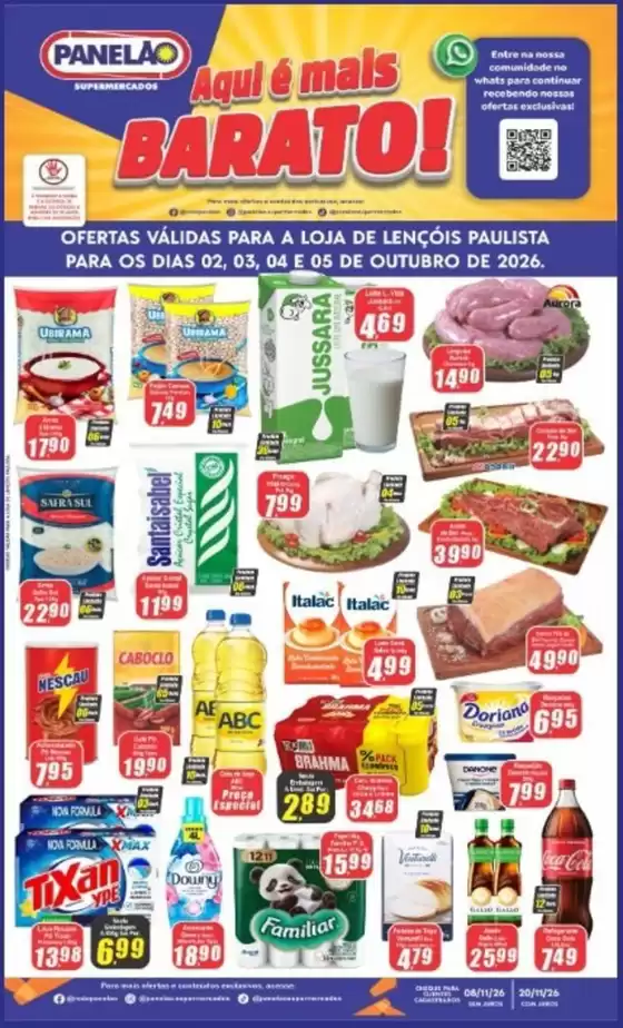 Catálogo Panelão em Apiúna | Descubra ofertas atraentes | 2026-10-02T00:00:00.000Z - 2026-10-05T00:00:00.000Z