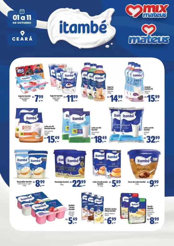 Catálogo Supermercados Mateus | Exclusivo Itambé | 2026-10-05T00:00:00.000Z - 2026-10-11T00:00:00.000Z