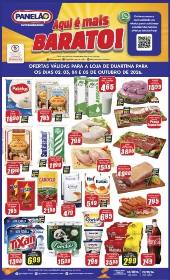 Catálogo Panelão | Ótima oferta para caçadores de pechinchas | 2026-10-02T00:00:00.000Z - 2026-10-05T00:00:00.000Z