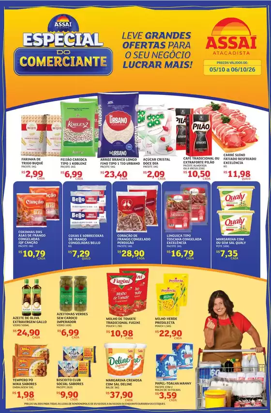 Catálogo Assaí Atacadista em Santa Fé de Goiás | Encarte Assaí Atacadista 173379-652 | 2026-10-05T00:00:00.000Z - 2026-10-06T00:00:00.000Z