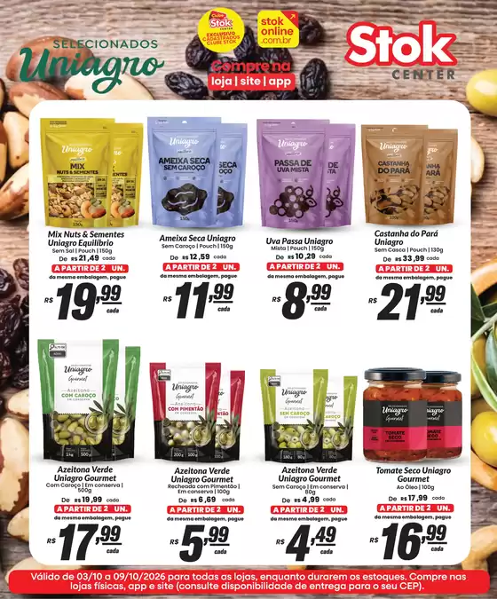 Catálogo Stok Center | 56327 Lamina stok center Uniagro 03 a 09 de outubro 2 | 2026-10-03T00:00:00.000Z - 2026-10-09T00:00:00.000Z