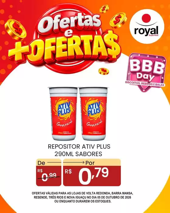Catálogo Royal Supermercados | Promoções especiais em andamento | 2026-10-05T00:00:00.000Z - 2026-10-05T00:00:00.000Z