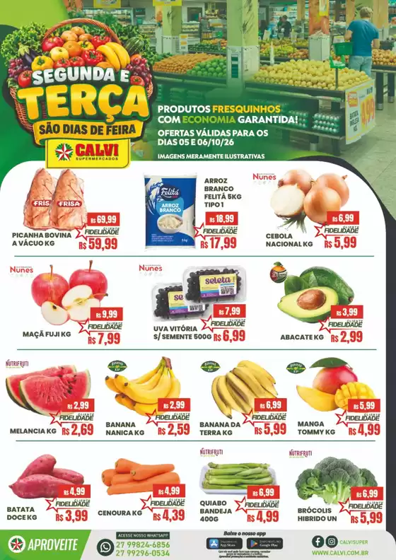 Catálogo Calvi Supermercados | Segunda E Terça | 2026-10-05T00:00:00.000Z - 2026-10-06T00:00:00.000Z