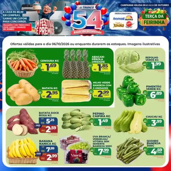 Catálogo Supermercados Tridico | Terca da Feirinha | 2026-10-06T00:00:00.000Z - 2026-10-06T00:00:00.000Z