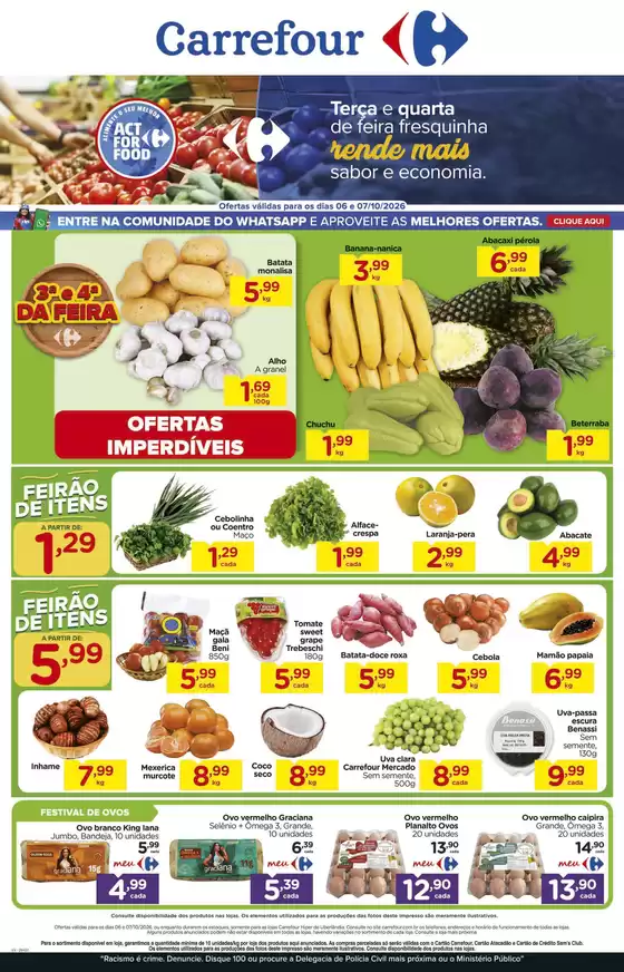 Catálogo Carrefour em São Miguel do Iguaçu | Economize agora com nossas ofertas | 2026-10-06T00:00:00.000Z - 2026-10-07T00:00:00.000Z