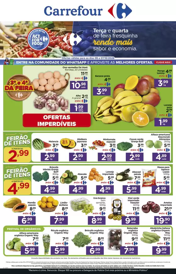 Catálogo Carrefour em São Miguel do Iguaçu | Promoções especiais em andamento | 2026-10-06T00:00:00.000Z - 2026-10-07T00:00:00.000Z